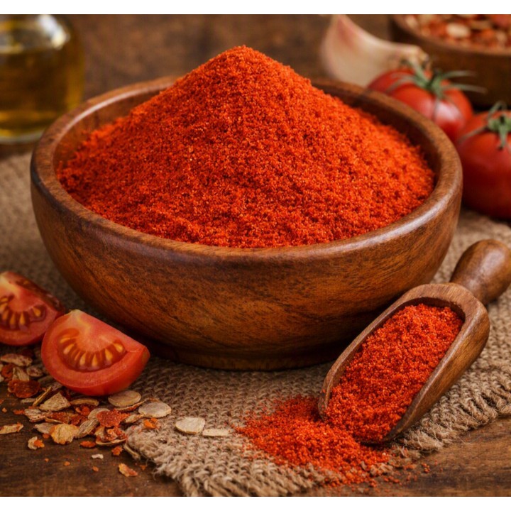 محصول نمونه تستی پودر گوجه زارین اسپایس 250 گرمی
